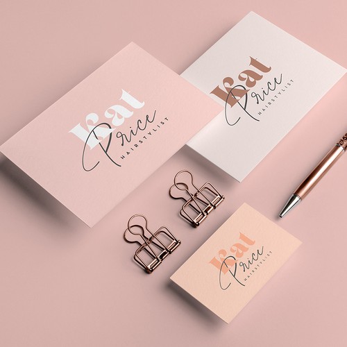 Blonde logo with the title 'Kat Price'