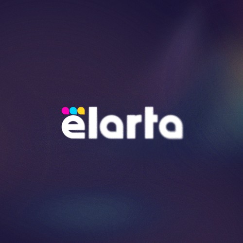 Crown design with the title 'Brandmark for Arty Printing brand'