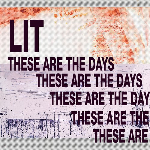 Art packaging with the title 'Grunge, Vintage Album cover'