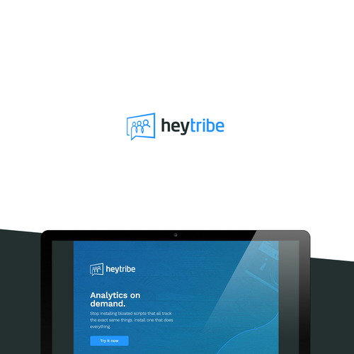 Survey design with the title 'Cool logo design for analytics company.'