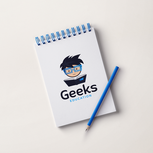 Professional logo with the title 'Logo Proposal For Education Company'