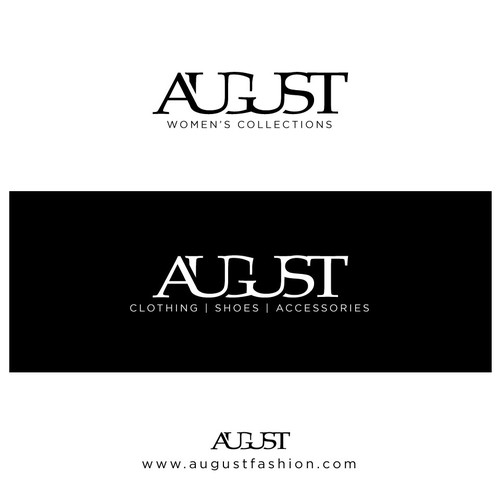 Clothing line logo with the title 'AUGUST '