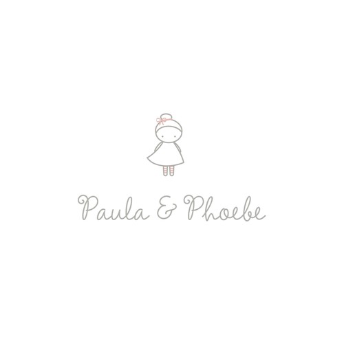 Little girl design with the title 'Paula & Phoebe'