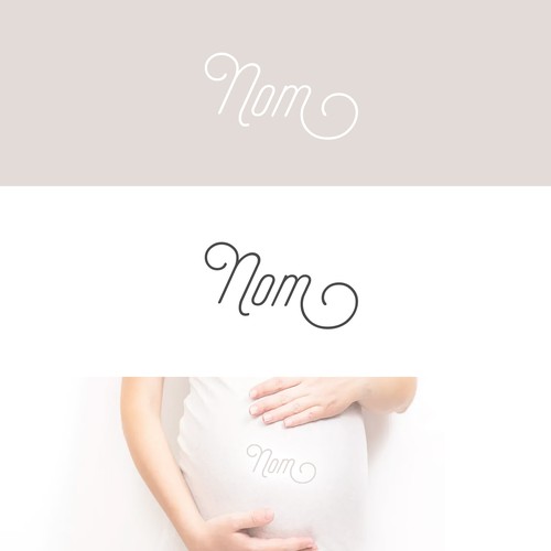 Mom design with the title 'NOM'