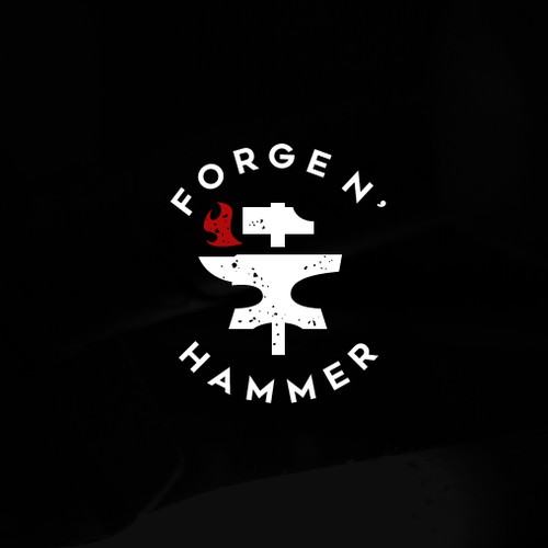 Forge design with the title 'Rustic logo design for a consultation business'