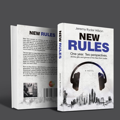 Hip hop design with the title 'New Rules'