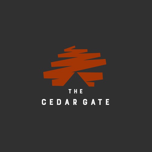 Business logo with the title 'Interpretative mark for a leadership conference'