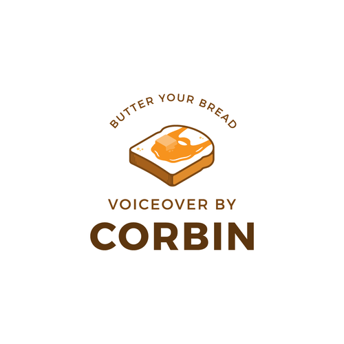 Audio design with the title 'CORBIN'