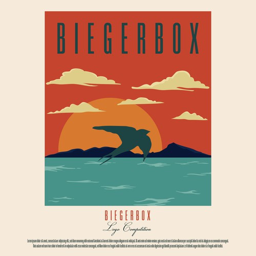 Poster logo with the title 'Logo Concept'