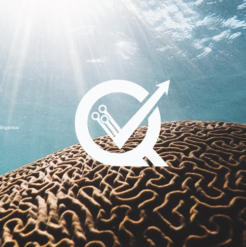 Quantum design with the title 'Logo Design for Quantum Computing & Artificial Intelligence Company'