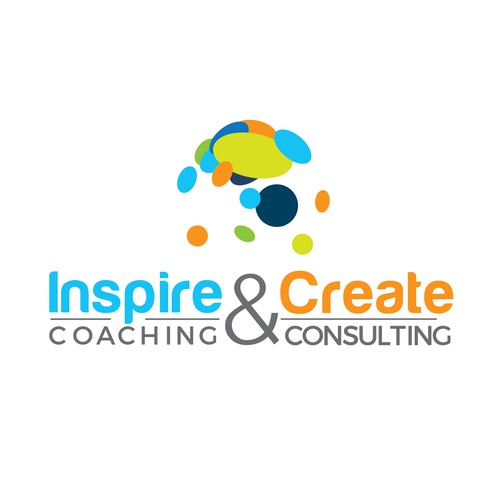 Circle brand with the title 'Inspirational logo for coaching company'