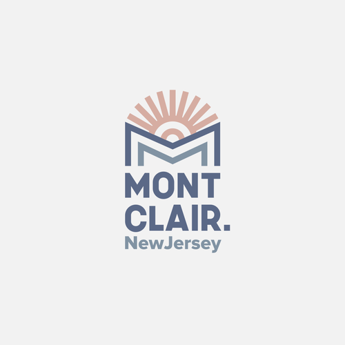 Flexible logo with the title 'Montclair.NewJersey'