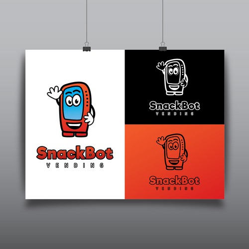 Joyful logo with the title 'logo for SnackBot - vending machines company v5'