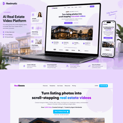 Clean website with the title 'TBD'