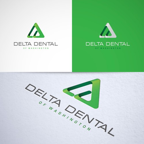 Logo artwork with the title 'Logo concept for 'Delta Dental''