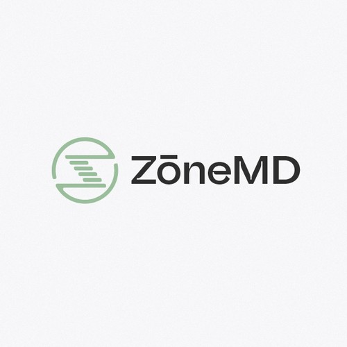 Abstract design with the title 'ZōneMD'