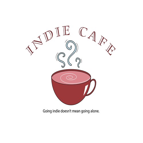 Indie logo with the title 'Indie Cafe'
