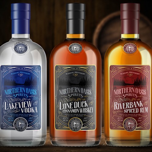 Distillery Label Ideas - 52+ Best Distillery Label Designs In 2024