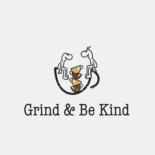 Coffee bar design with the title 'coffee blog logo'