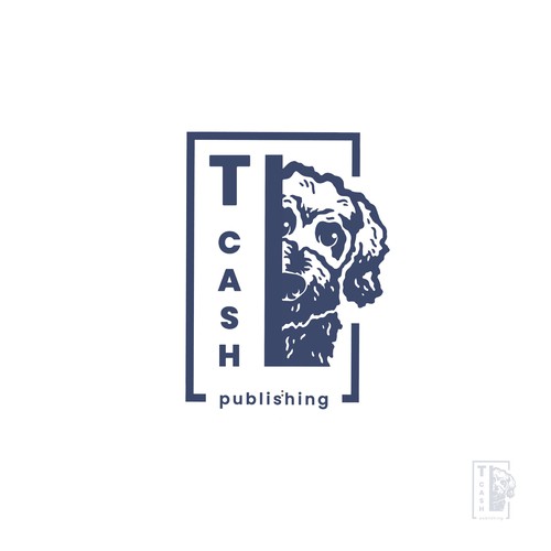 Publishing logo with the title 'logo book publishing'