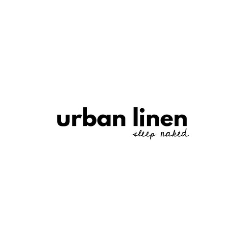 Bedding logo with the title 'Logo for Urban Linen Brand'