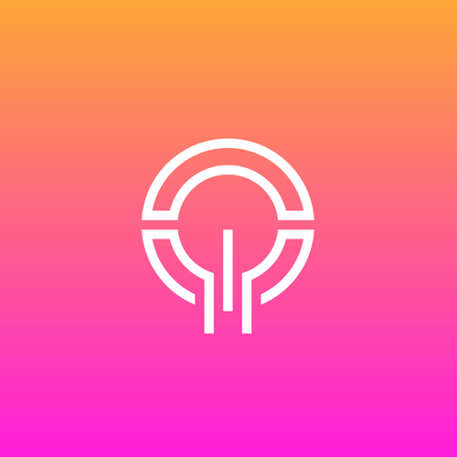 Crypto brand with the title 'Crypto Fund Logo'