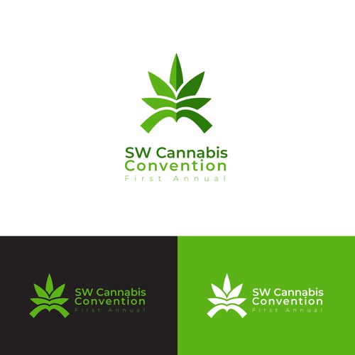 Pharmacy logo with the title 'Logo concept for a medical cannabis company'