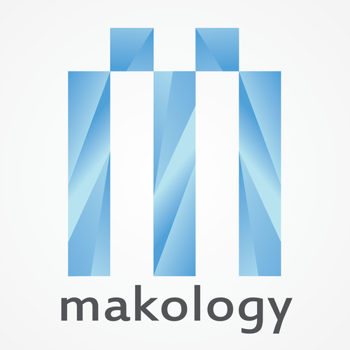 Shiny logo with the title 'Glossy logo'