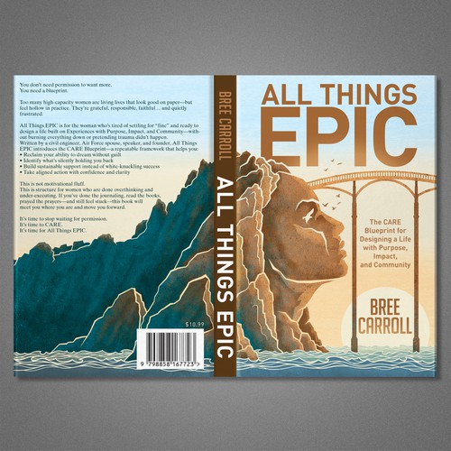 Design with the title 'Book Cover Illustration and Design'