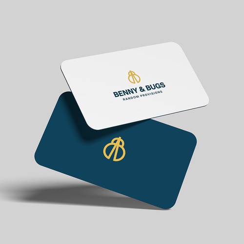 Bug design with the title 'Logo design for a food production company'