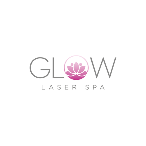 Spa brand with the title 'Glow Laser Spa'