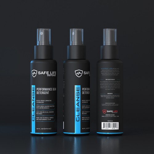 Spray deals bottle design