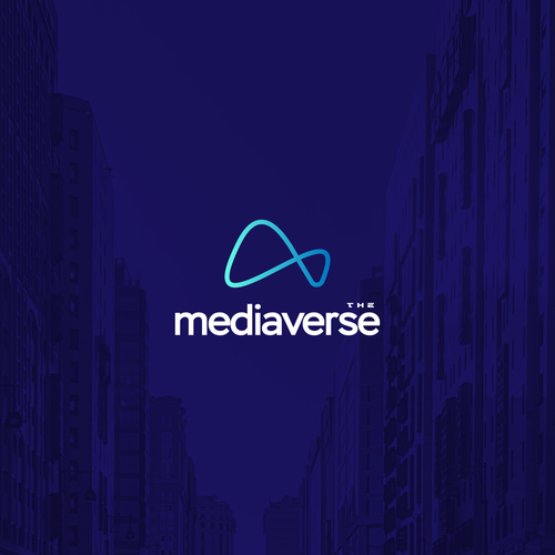 Meta logo with the title 'Logo design'