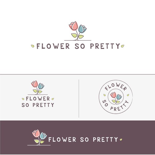 Flower brand with the title 'Flower so pretty'