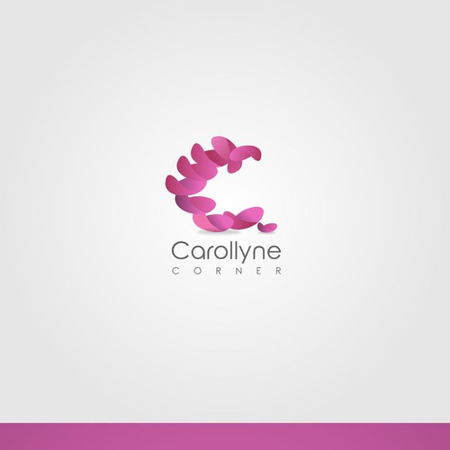 Floral brand with the title 'Carollyne talk show'