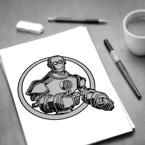 Iron design with the title 'STEAMPUNK'