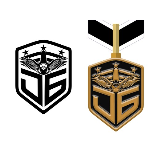 Sketchbook logo with the title 'BADGE or MEDALION'