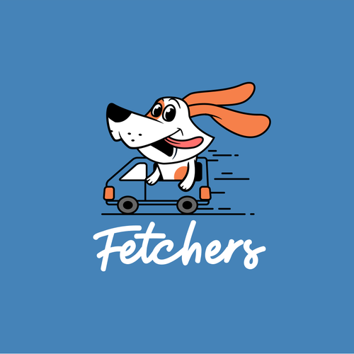 Service logo with the title 'Logo for Fetchers'