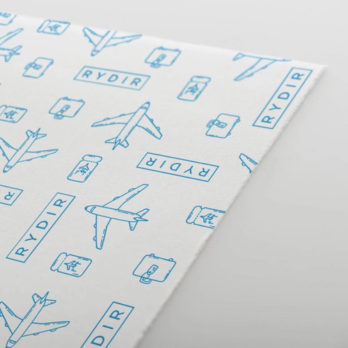 Ticket design with the title 'wasted time'