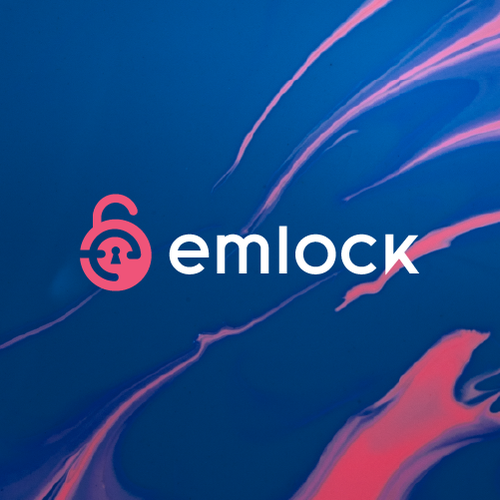 Security logo with the title 'emlock'