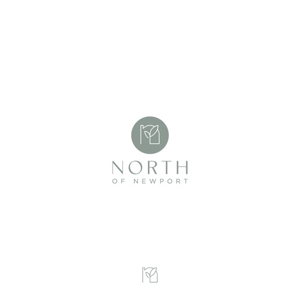 Natural logo with the title 'North of Newport Logo'