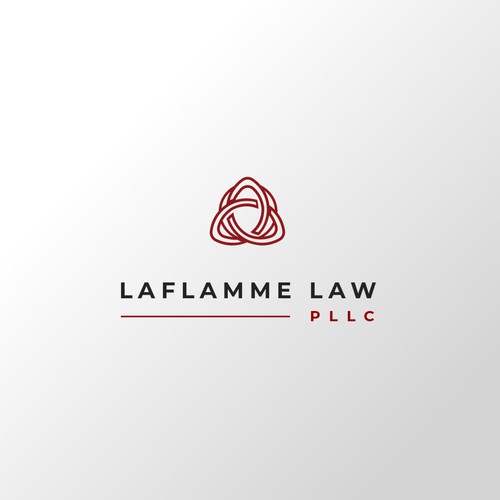 Lawyer logo with the title 'LaFlamme law'