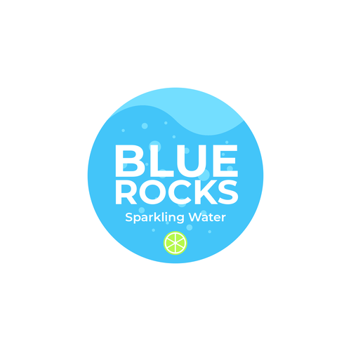 Geology logo with the title 'Logo "Blue Rocks"'