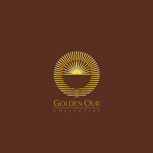Sunrise logo with the title 'Golden Our Collective'