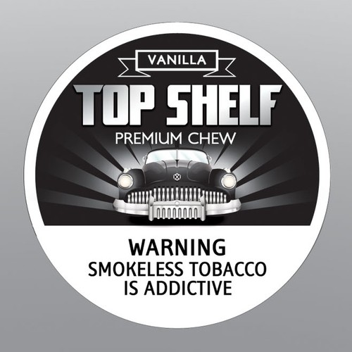 Gangster design with the title 'Top Shelf Tobacco'