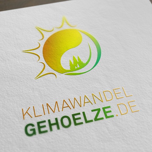 Climate design with the title 'Wald Logo'