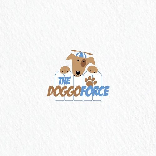 Dog training logo with the title 'Dog training logo'