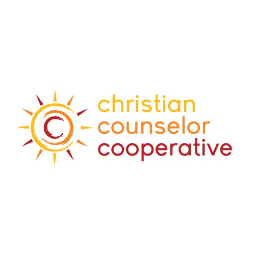 Cool shape logo with the title 'Christian Counselor Cooperative'