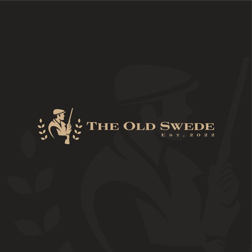 Hunter design with the title 'The Old Swede'