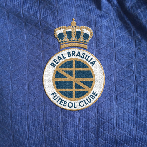 Navy logo with the title 'Logo concept for a football club'